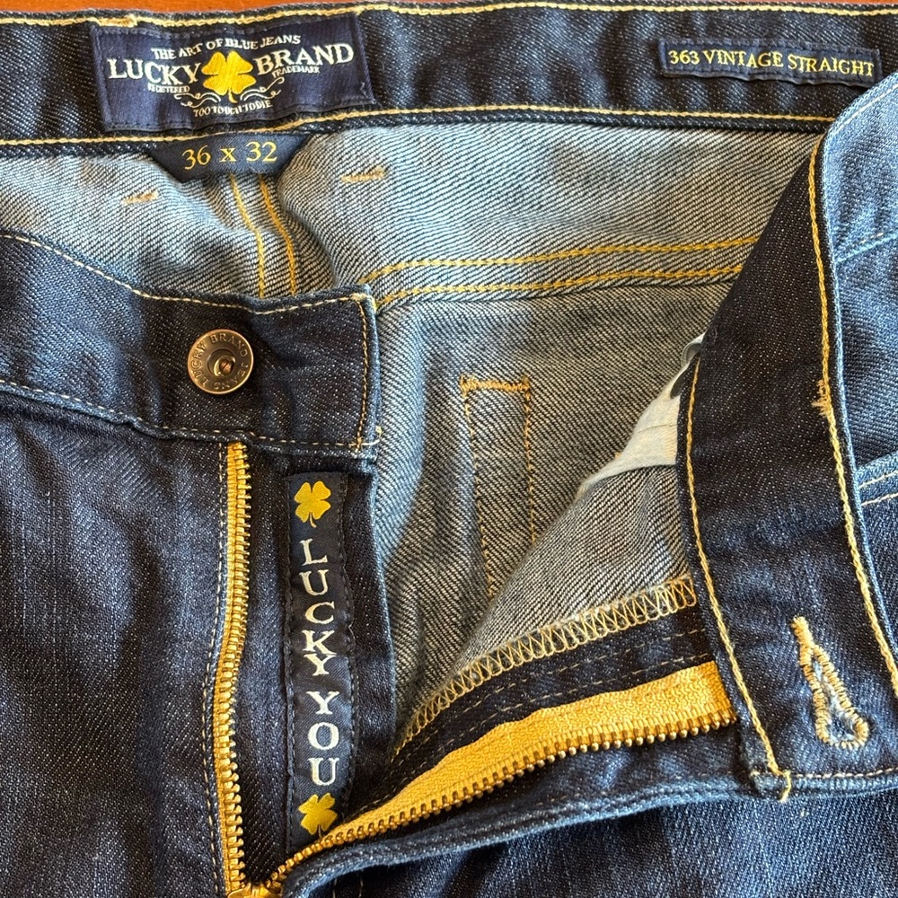 Lucky Brand 363 Vintage Straight Jeans - Picture 4 of 9